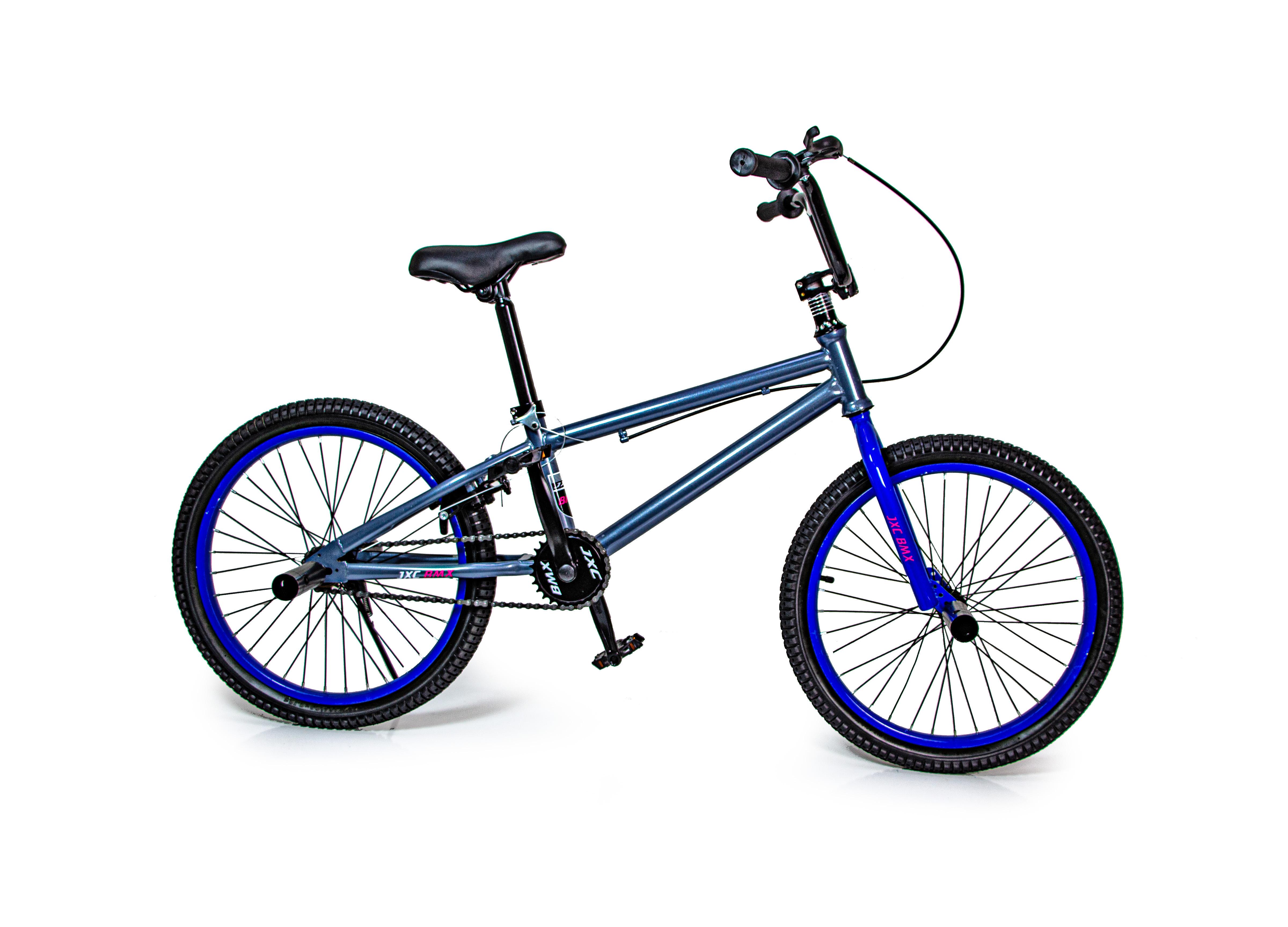 Велосипед трюковий дитячий 20 JXC BMX Black/Dark blue (645092531) - фото 2