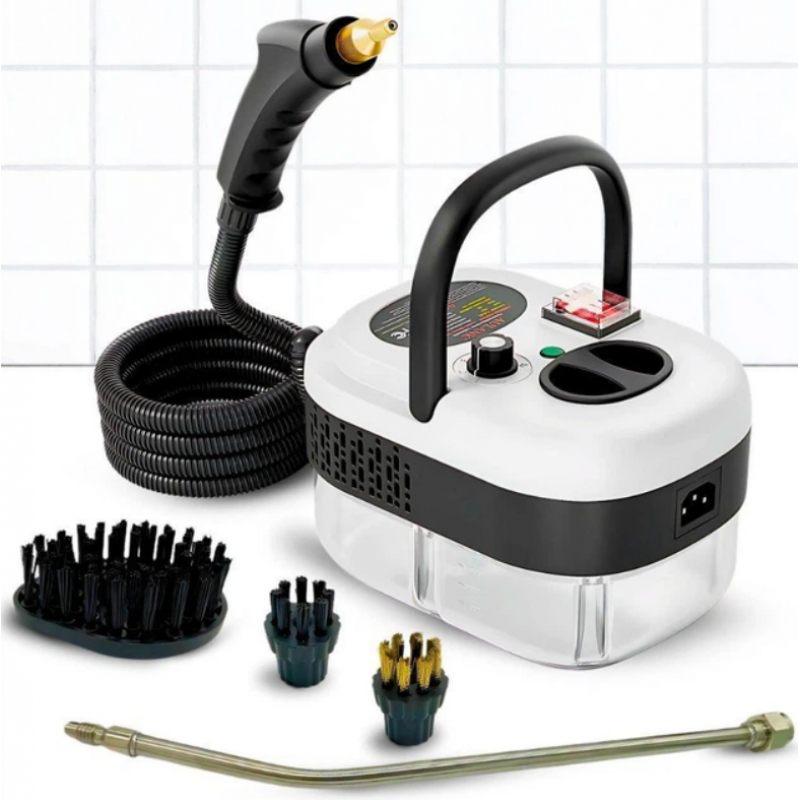 Пароочиститель Domotec MS-5354 Steam Cleaner для дома для кухни и ванной универсальный 2200 Вт Черный (53514)