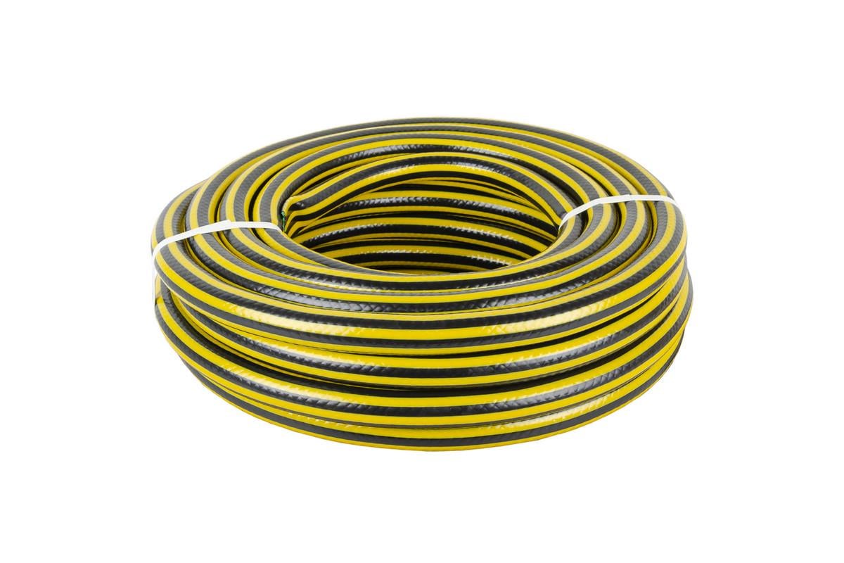 Шланг садовый для полива MasterTool PCHELKA 3/4" 15 м Черно-желтый (92-1065)