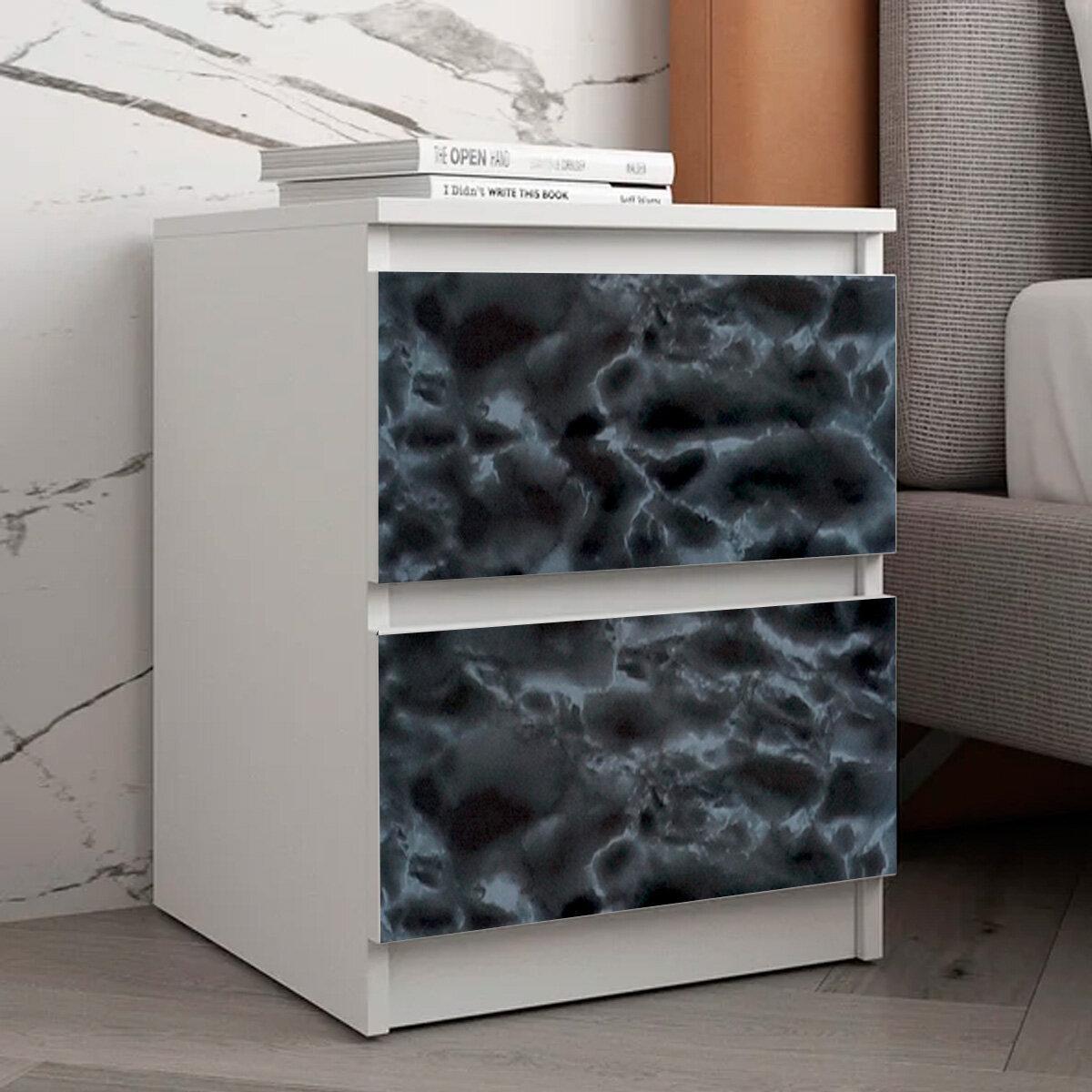 Пленка самоклеящаяся 0,45х10 м х0,07 мм Черный мрамор SW-00000820 - фото 5