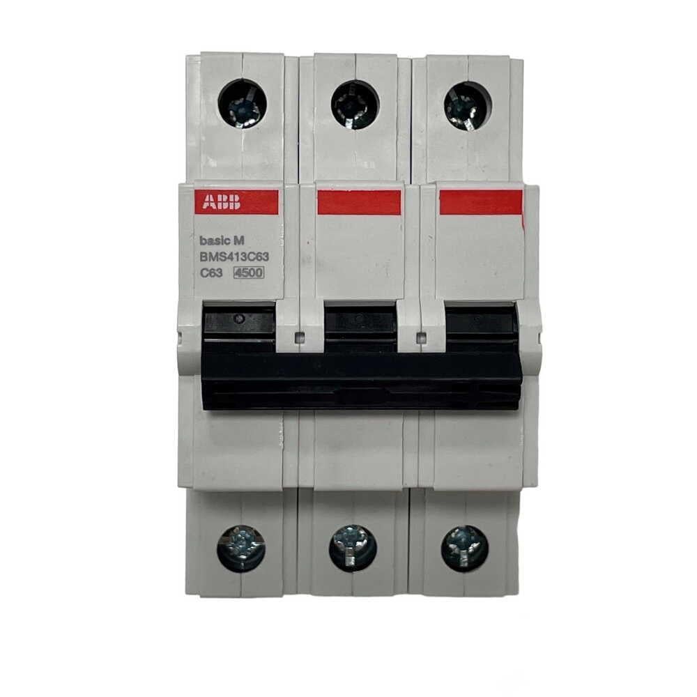 Автоматичний вимикач ABB basic M 3P C63 (2CDS643041R0634)