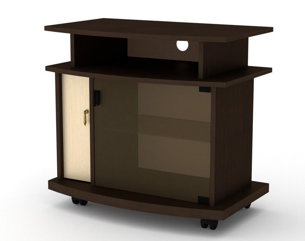 Тумба под телевизор Компанит Амбасадор Венге комби (118652) - фото 1 Тумба под телевизор Компанит Амбасадор Венге комби (118652) - фото 1