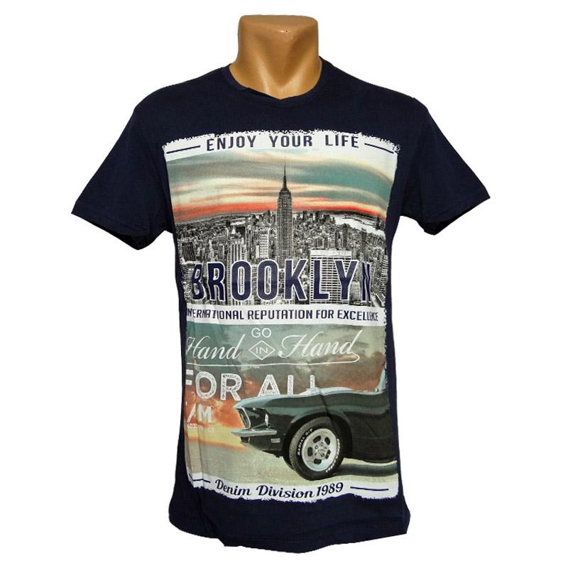 Футболка Daniel and Jones XL Синий (2292)