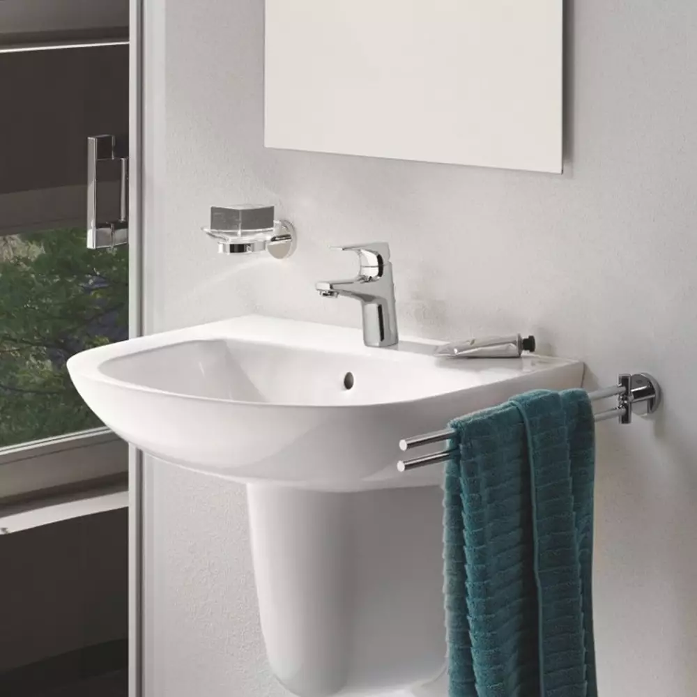 Смеситель для раковины Grohe Bau Flow 23752000 Хром (391469)