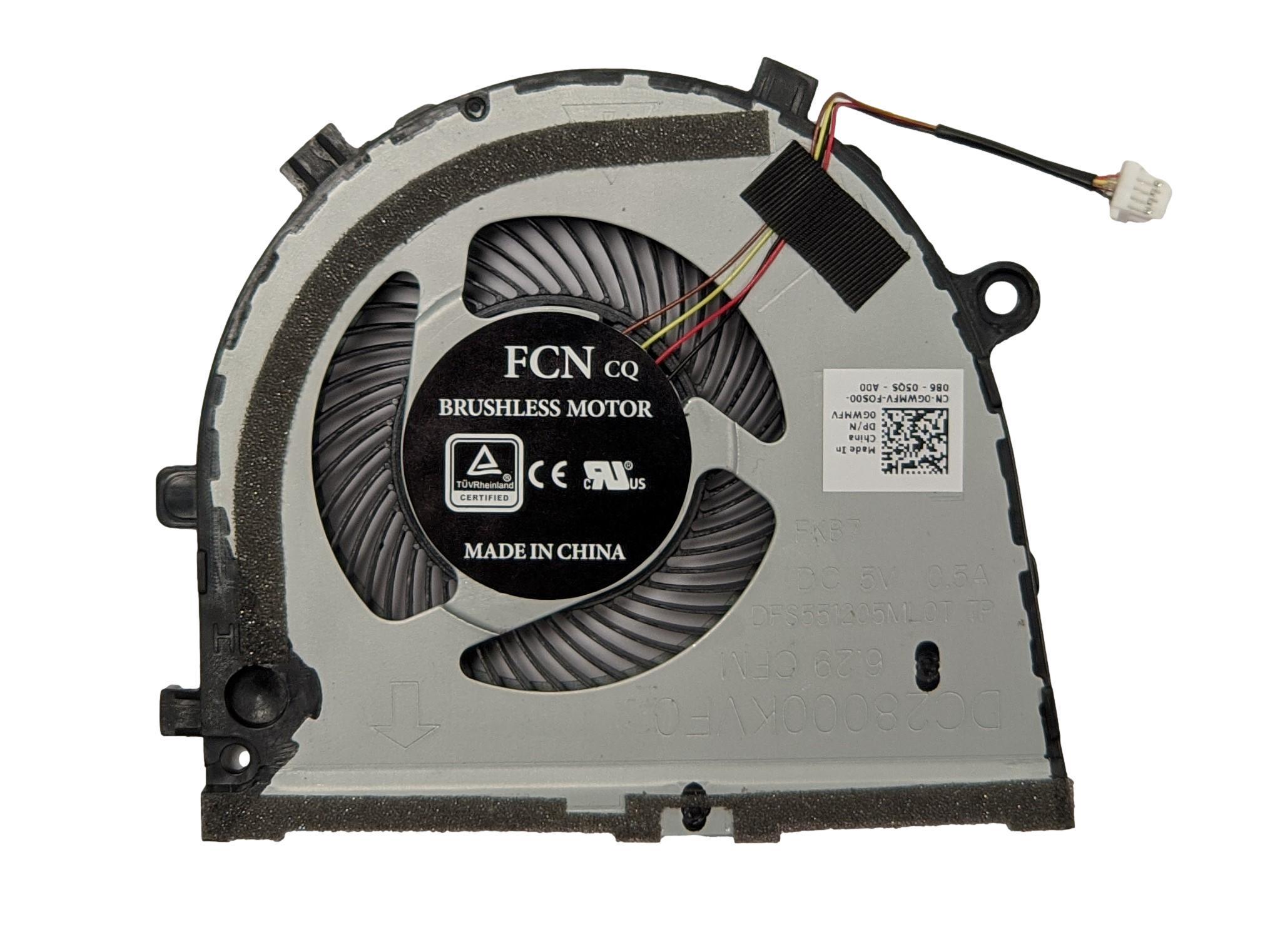 Кулер для ноутбука Dell G3 G3-3579 5V 0.4A 4-pin FCN GPU