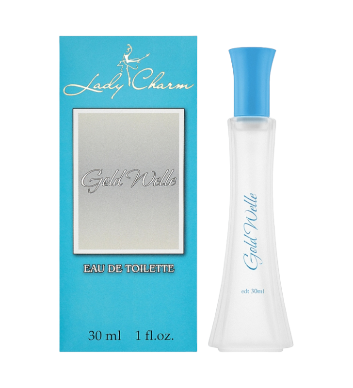 Туалетная вода женская LADY CHARM GOLD WELLE Aroma Parfume 30 мл (1086)