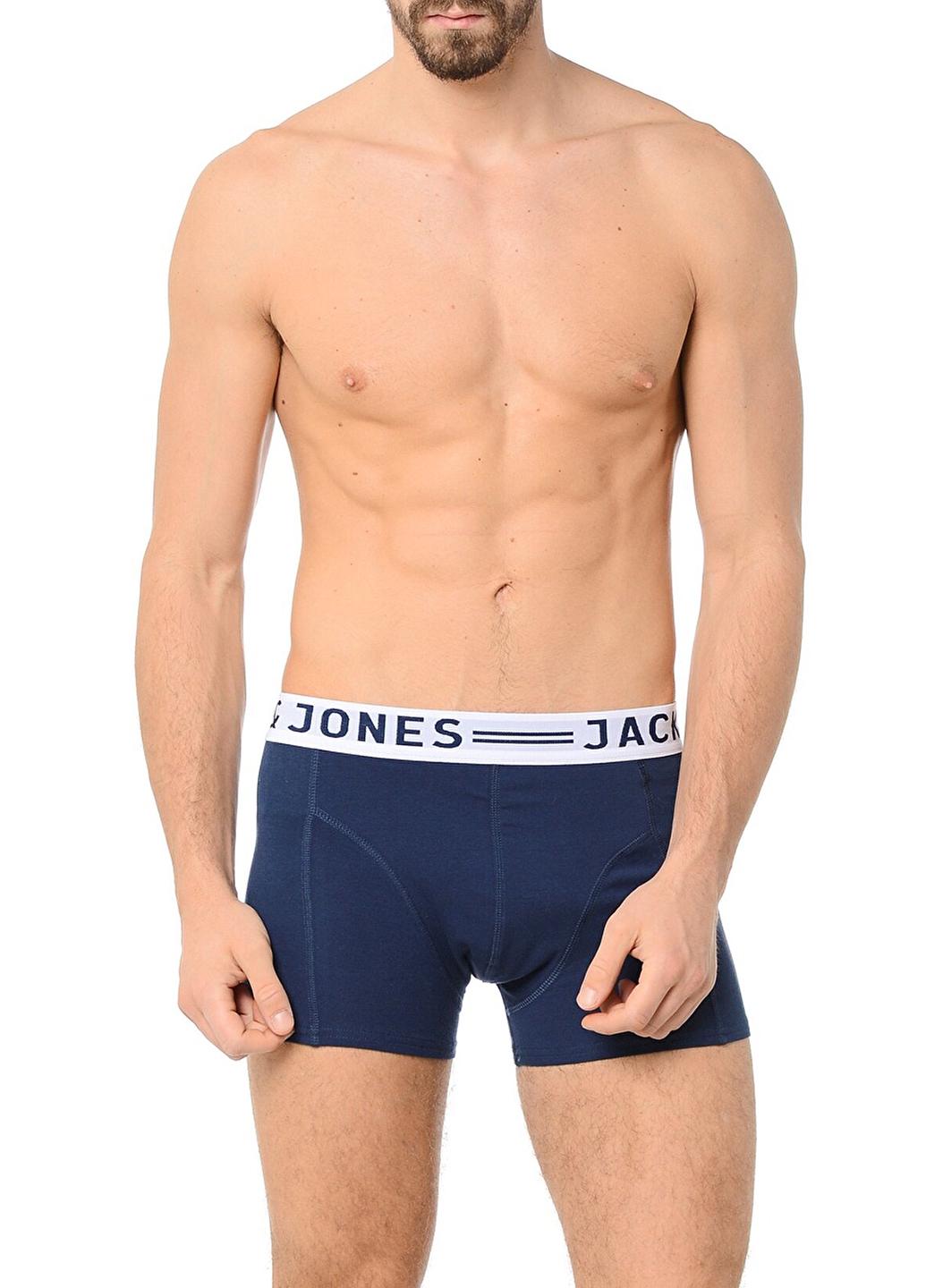 Трусы мужские Jack & Jones S 3 шт. Темно-синий (12075392b40)