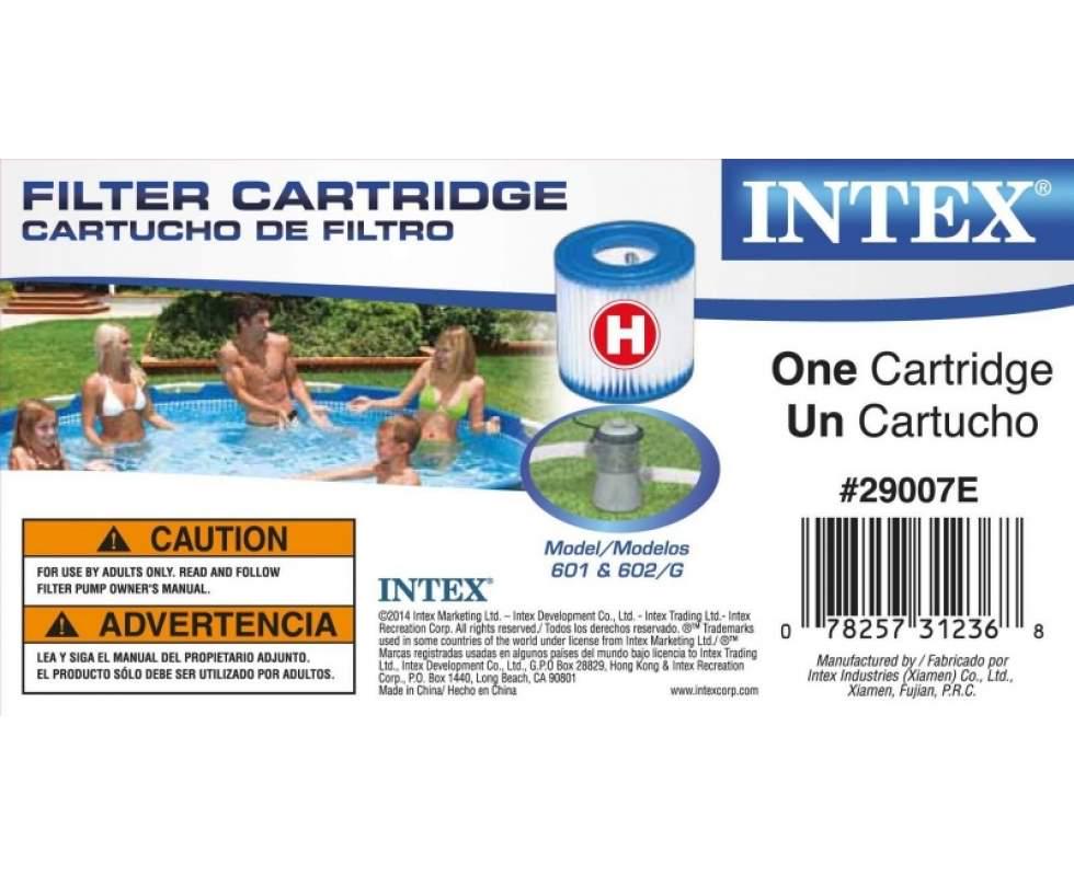 Картридж для фільтрувального насоса INTEX 29007 тип H (408129) - фото 3 Картридж для фільтрувального насоса INTEX 29007 тип H (408129) - фото 3