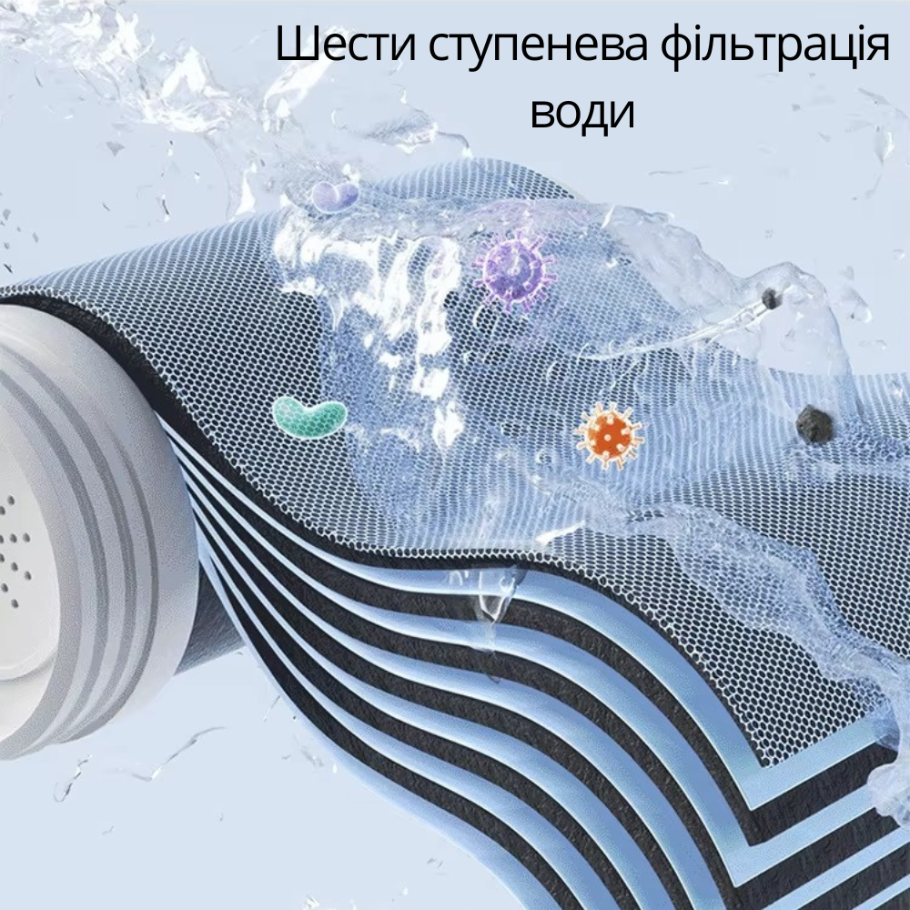 Фільтр насадка для очищення води на кран в кухню та ванну кімнату з універсальними насадками Білий - фото 5 Фільтр насадка для очищення води на кран в кухню та ванну кімнату з універсальними насадками Білий - фото 5