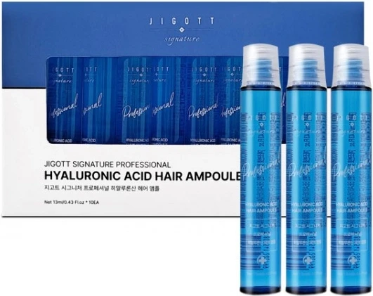 Ампула для волосся з гіалуроновою кислотою Jigott Signature Professional Hyaluronic Acid Hair Ampoule 13 мл (2072052037)