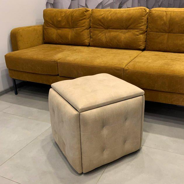 Пуф трансформер Luxury CARTAGENA 5в1 Бежевый антикоготь (9356430) - фото 7 Пуф трансформер Luxury CARTAGENA 5в1 Бежевый антикоготь (9356430) - фото 7