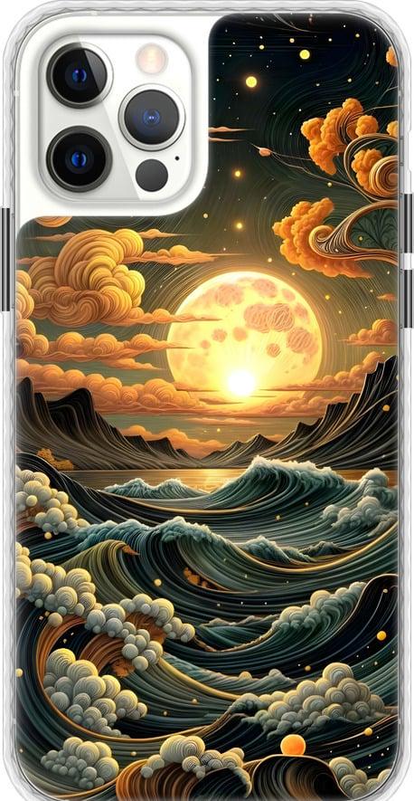 Чехол на iPhone 12 Pro Арт волны (6332pc-2052-42517) Чехол на iPhone 12 Pro Арт волны (6332pc-2052-42517)