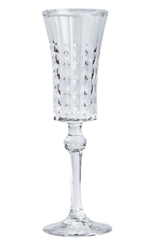 Набор бокалов для шампанского под хрусталь 6 шт. 150 мл Прозрачный - фото 3 Набор бокалов для шампанского под хрусталь 6 шт. 150 мл Прозрачный - фото 3