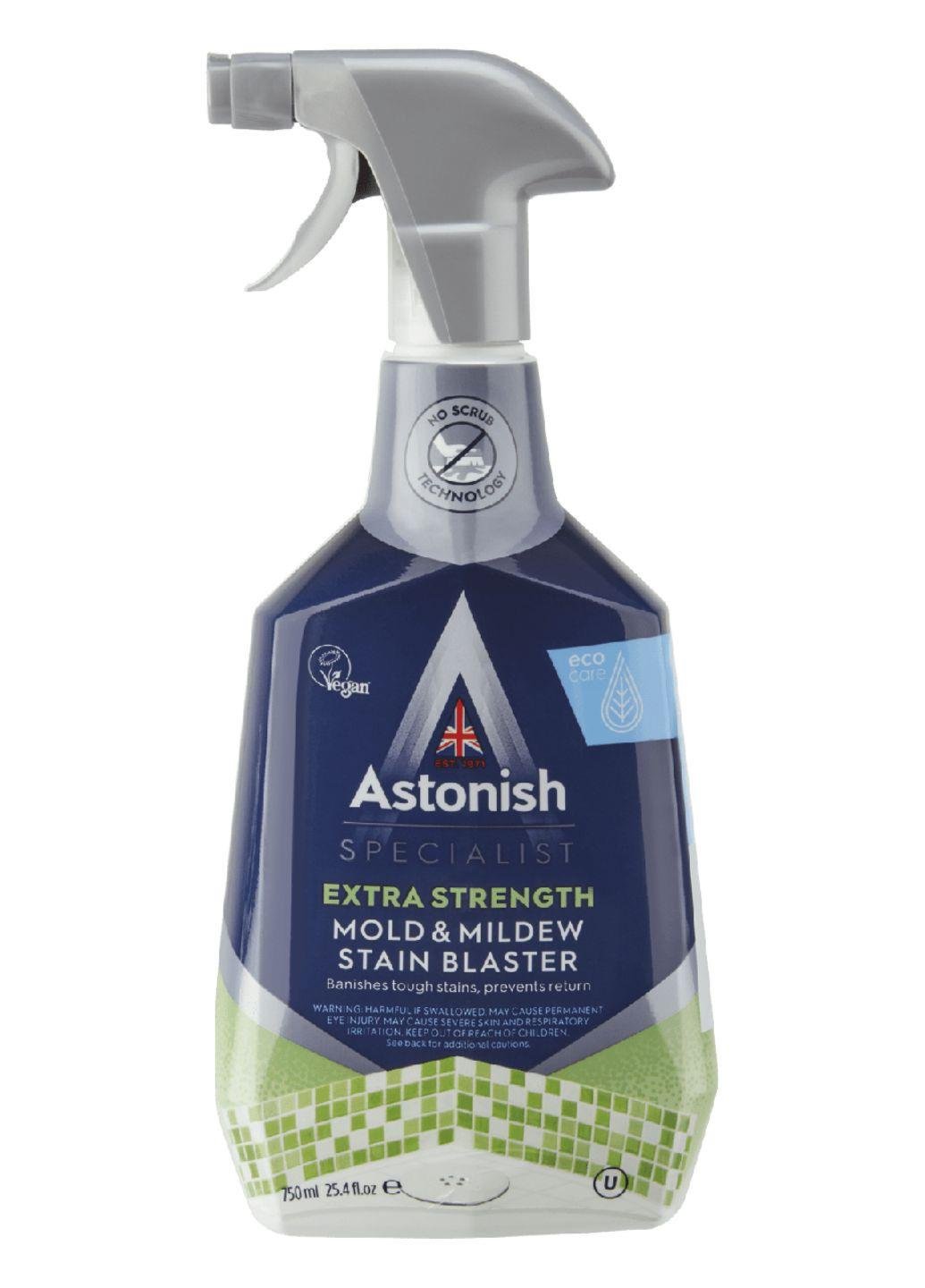 Засіб для видалення та запобігання цвілі Astonish Extra Strength Mold & Mildew Stain Blaster 750 мл (Е-01574)