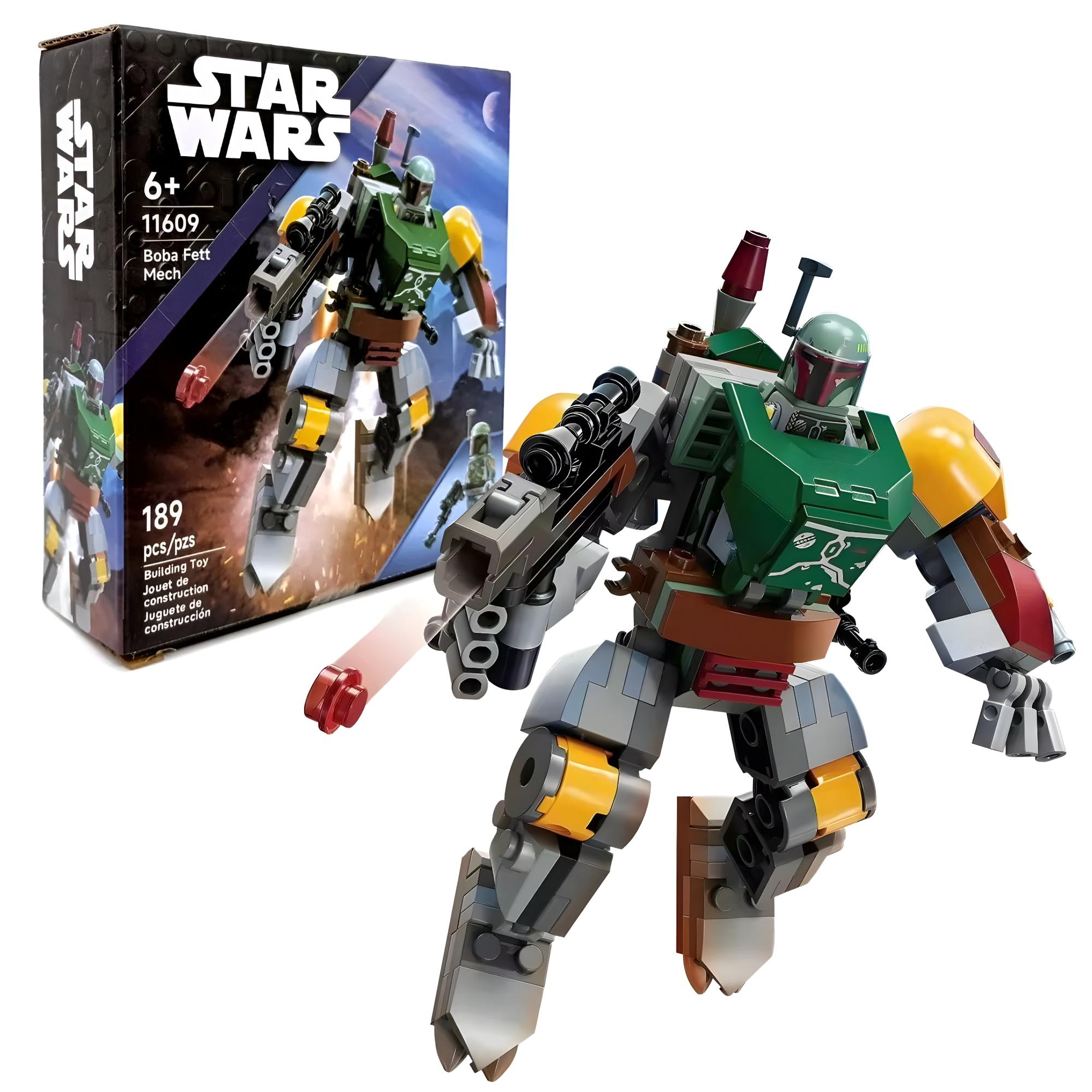 Конструктор детский Star Wars Робот Боба Фетта 189 дет. (JD-11609) Конструктор детский Star Wars Робот Боба Фетта 189 дет. (JD-11609)