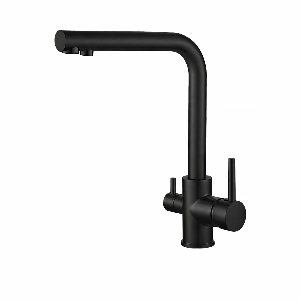 Смеситель для кухни VBI GEMINI на две воды Black (2958591524)