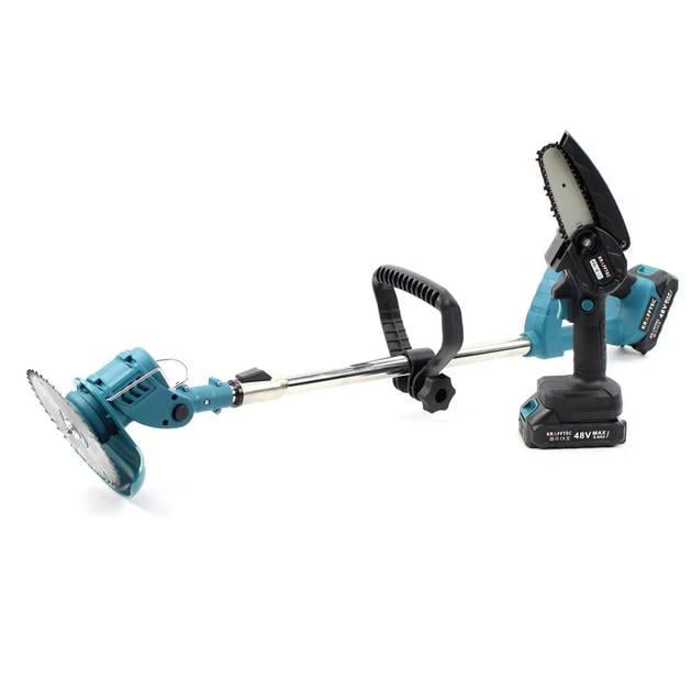 Набір акумуляторний Krafftec 2в1 триммер та міні-пила 36 В (KRA-808) - фото 2