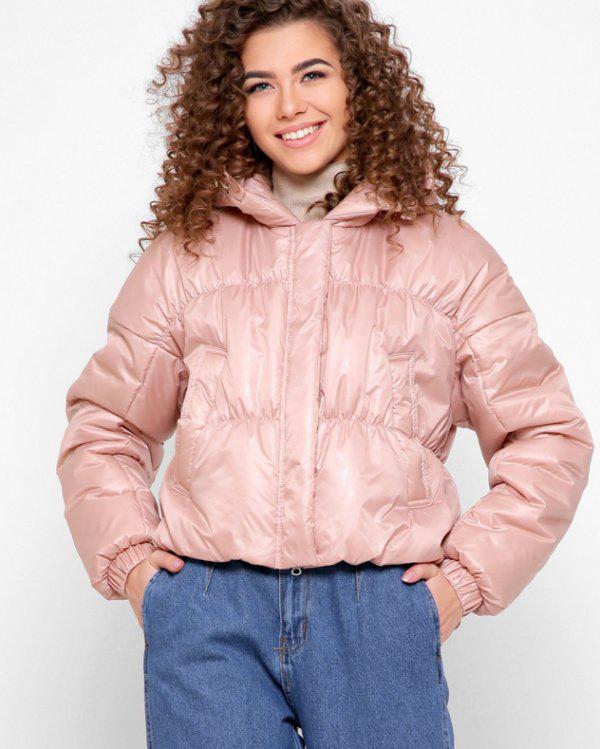 Куртка X-Woyz LS-8889-25 р. 48 Пудровый Куртка X-Woyz LS-8889-25 р. 48 Пудровый