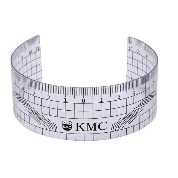 Линейка для разметки бровей полукруглая