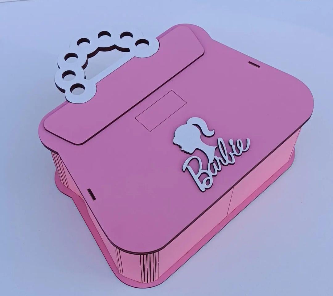 Подарункова коробка сумка Barbie 31х29х10 см