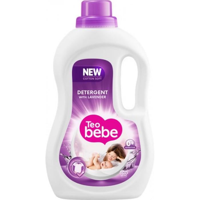 Гель для прання Teo Bebe Cotton Soft Lavander 1,1 л (045035) - фото 1