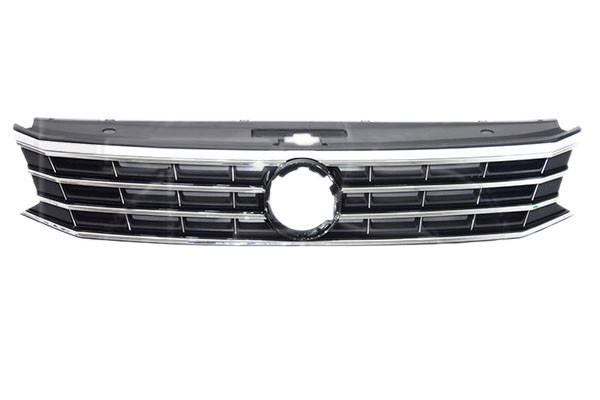 Решетка радиатора AVTM Volkswagen Passat B8 15- USA + молдинг 4 шт. Черный (187442990)