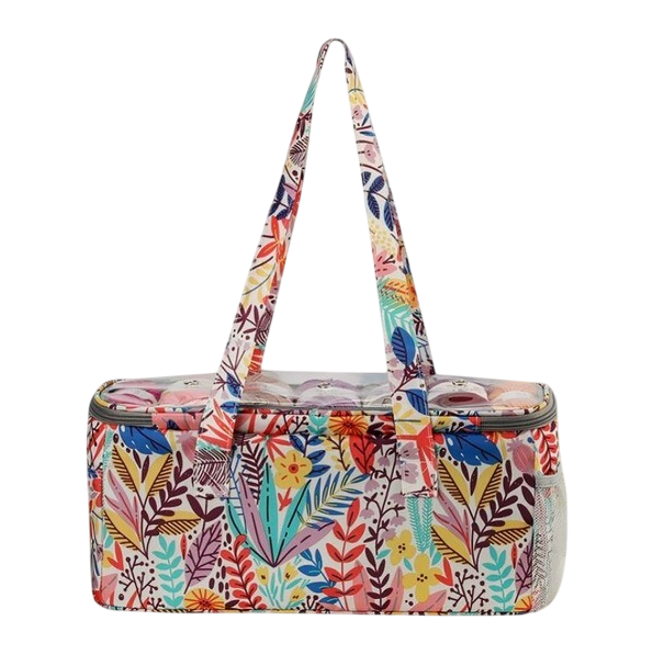 Сумка органайзер C00449 для хранения большого количества пряжи и инструментов 18х17х38 см