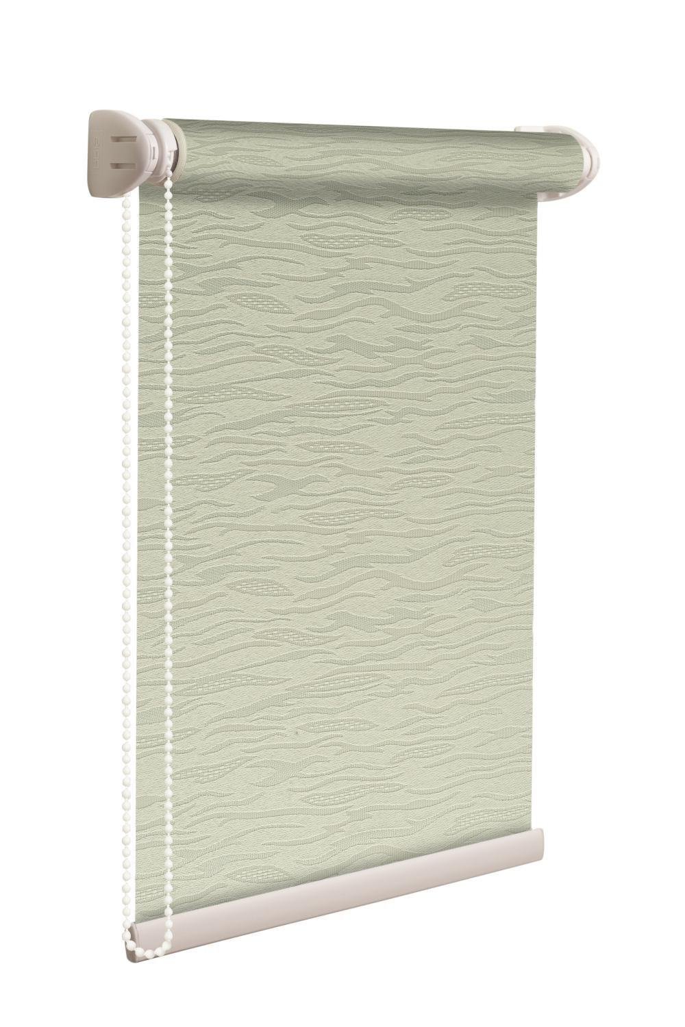 Ролета тканевая NewTex Лазурь LUX 96х165 см Серый (815) - фото 1 Ролета тканевая NewTex Лазурь LUX 96х165 см Серый (815) - фото 1