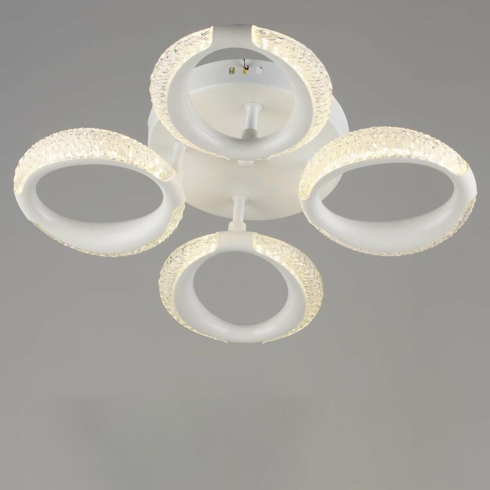 Люстра потолочная светодиодная Lighthouse SRS-19997/4 WT 24W Белый