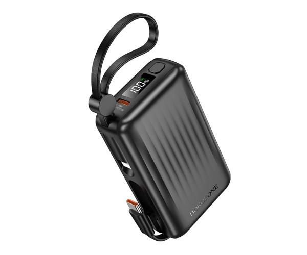 Зовнішній акумулятор Power Bank Borofone BJ70 PD20W 10000 mAh Black
