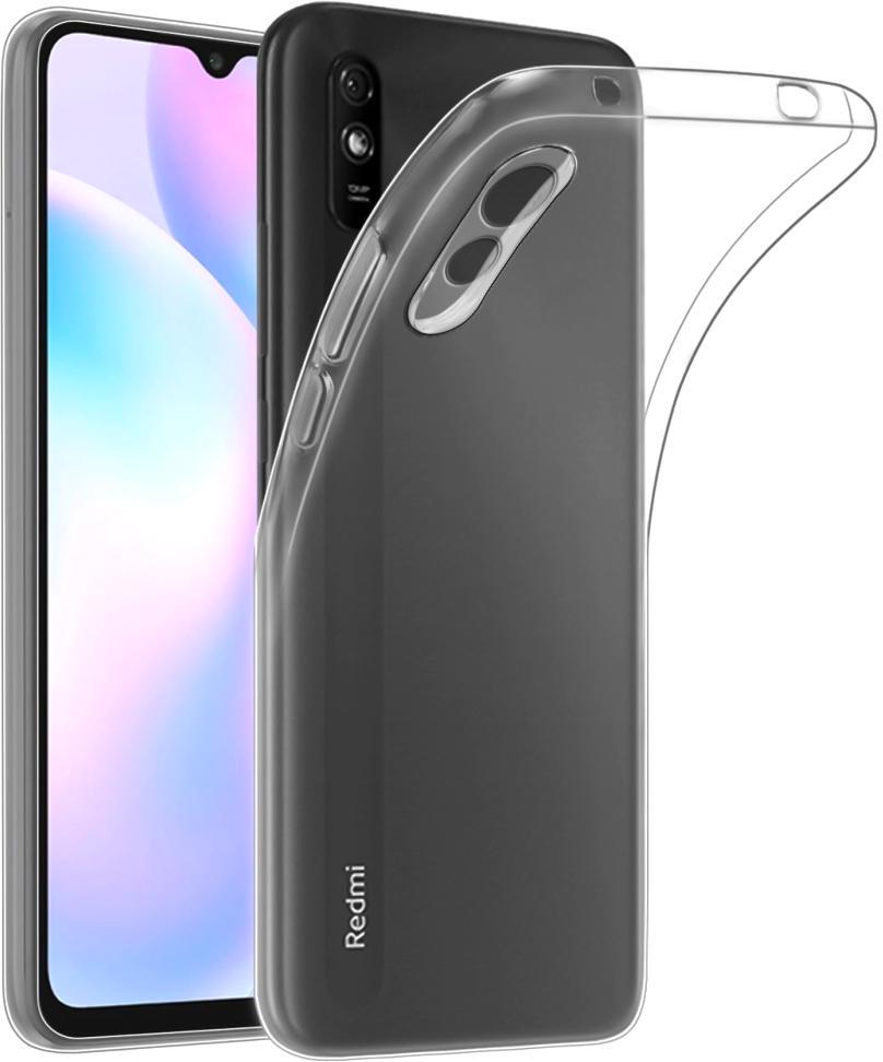 Прозрачный Чехол MultiCam Xiaomi Redmi 9A (ультратонкий силиконовый) (23855)