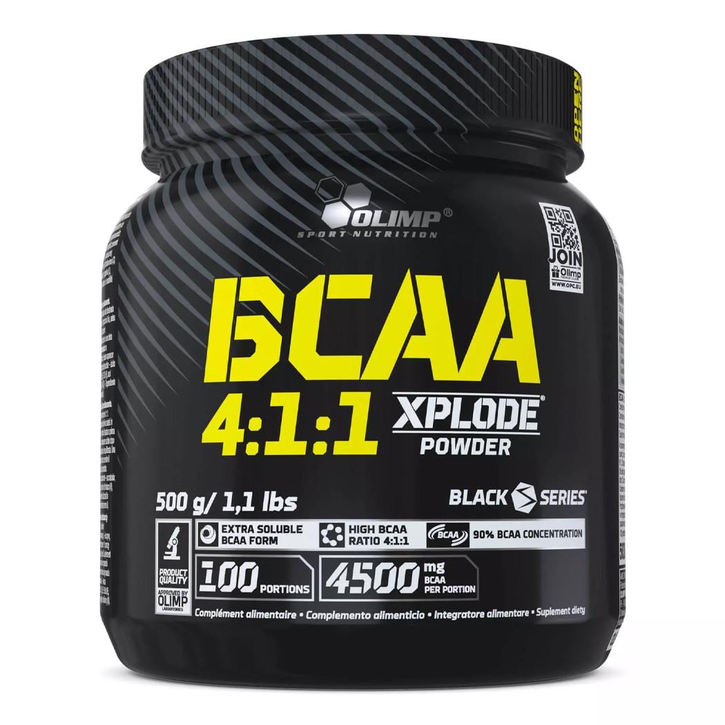 Аминокислоты Olimp BCAA 4:1:1 Xplode Фруктовый пунш 500 г (07549-01)