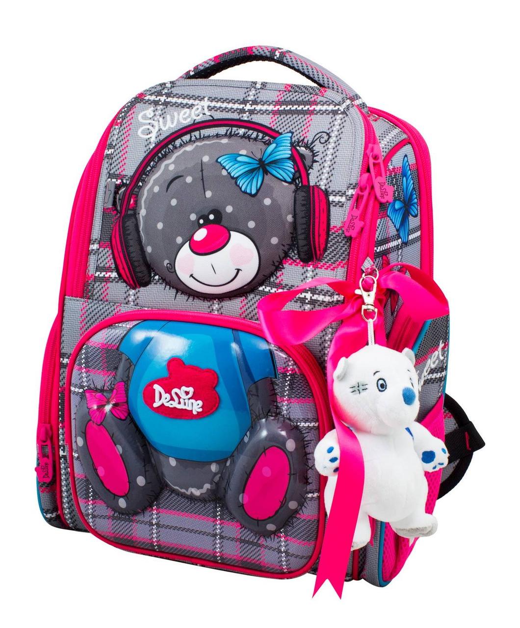 Ранець шкільний для дівчаток DeLune 11-026 для 1-4 класу (1628310741)