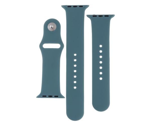 Ремешок Silicone Two-Piece для Apple Watch 55 42/44 мм Pine green