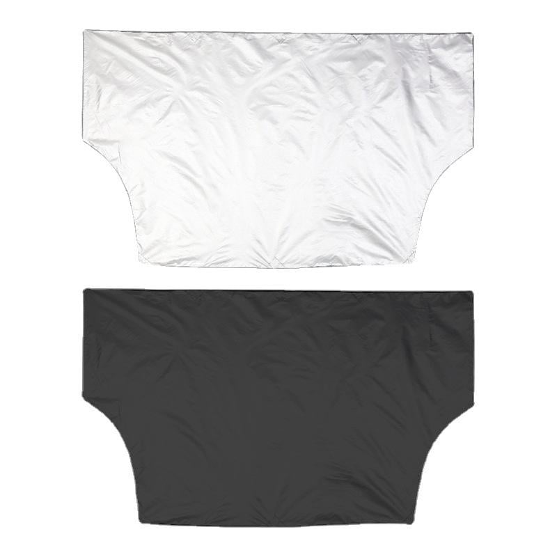 Накидка защитная лето/зима для лобового стекла от солнца/перегрева салона/замерзания/снега с магнитами 210х120 см - фото 4 Накидка защитная лето/зима для лобового стекла от солнца/перегрева салона/замерзания/снега с магнитами 210х120 см - фото 4