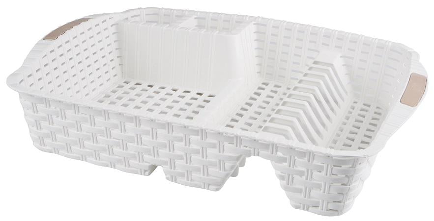 Сушилка для посуды VIOLET HOUSE UG-0757 Роттанг 48х37,5х9 см White (31802824) Сушилка для посуды VIOLET HOUSE UG-0757 Роттанг 48х37,5х9 см White (31802824)