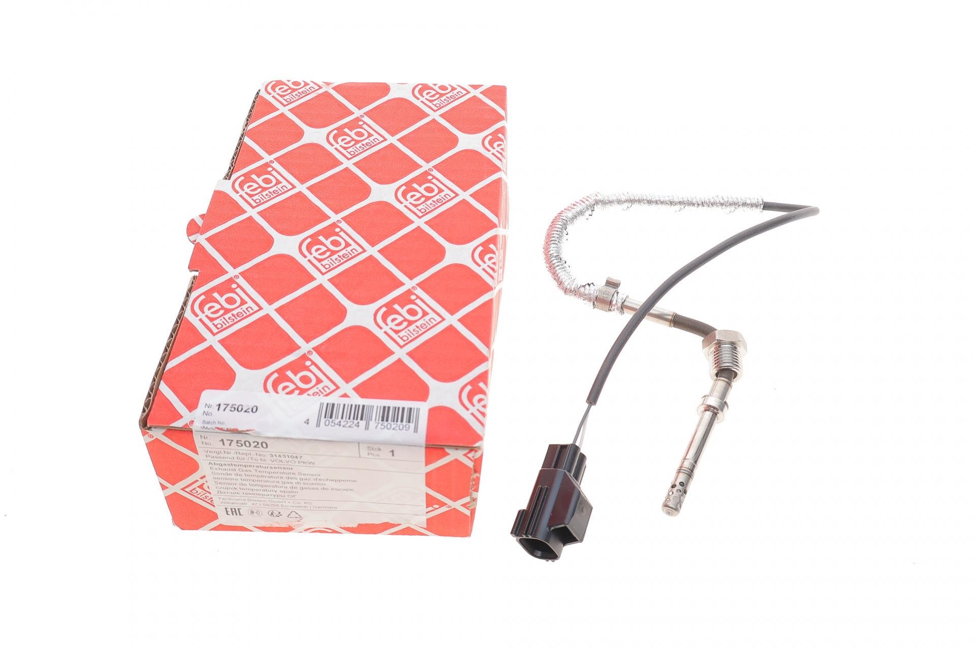 Датчик температуры ОГ Volvo S40 II/S60 II/V50/V70 III/XC60 I/XC 70 II 2,4D 06-18- (175020)