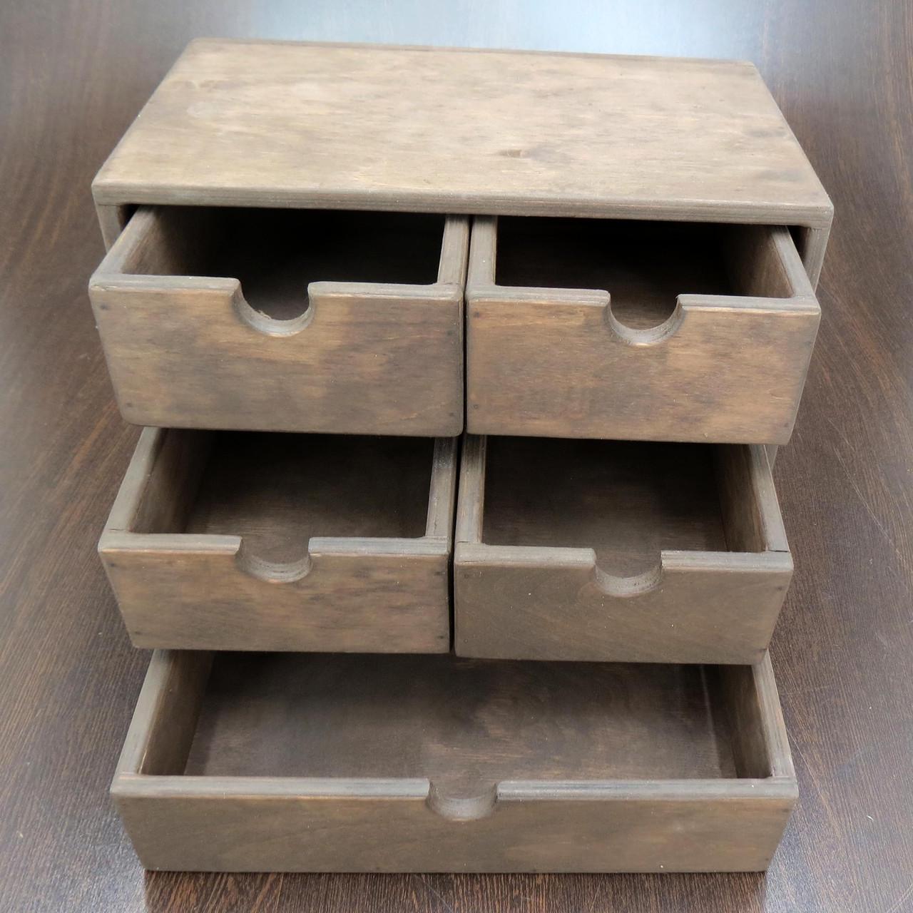 Мини-комод из дерева Мерсинг Мокко (МНК-002810)