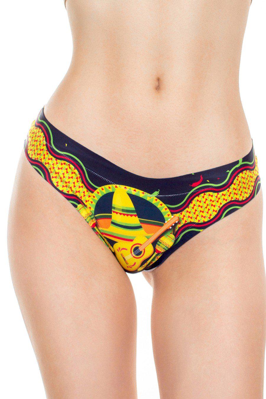Трусики женские Mememe без швов стринг S Разноцветный (85451-59311-80)