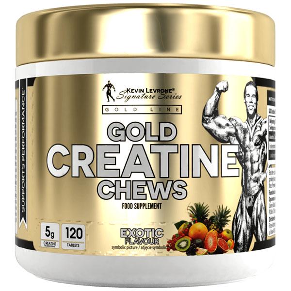 Креатин моногидрат Kevin Levrone Gold Creatine Chews Chewable 120 табл. Exotic (000026028)