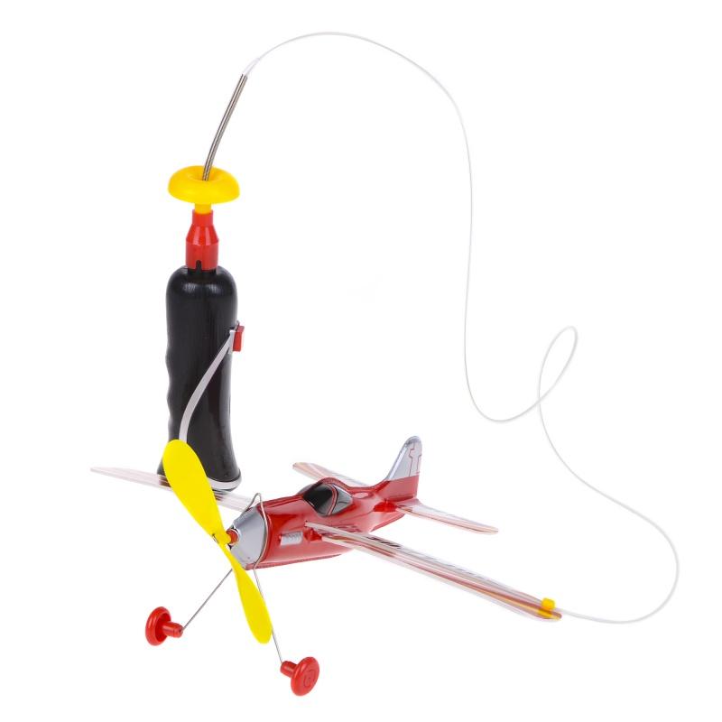 Игрушечный аэроплан на веревке Na-Na IM43 Красный