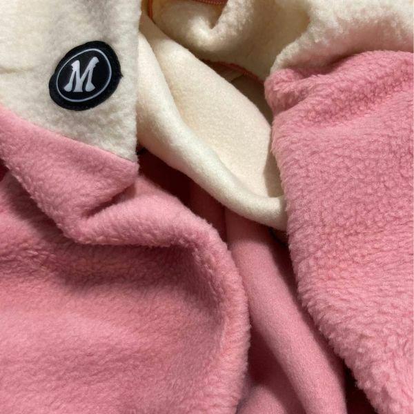 Кофта жіноча флісова C00214-4 L Біло-рожевий (C00214-4) - фото 3