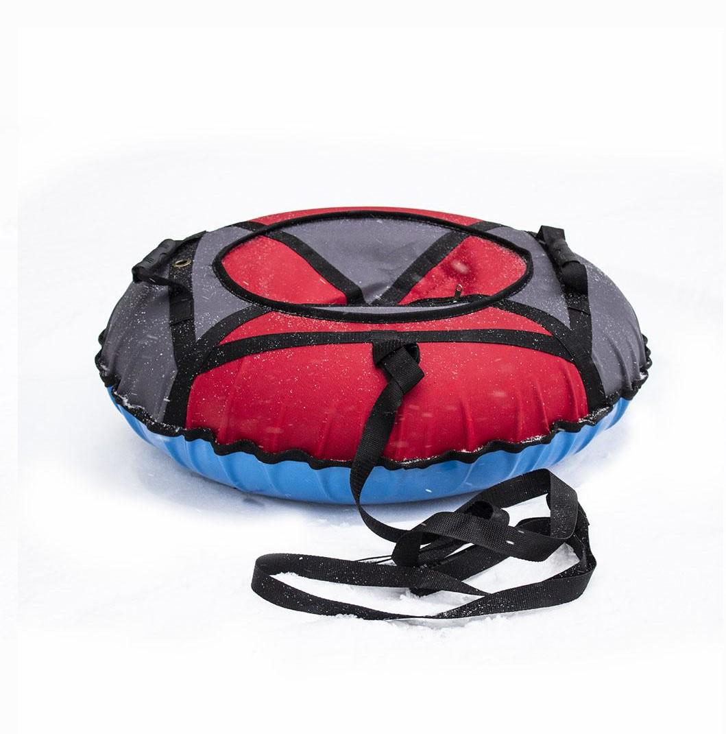 Надувные санки-ватрушка Kospa 120 см Усиленный Красный/Серый (070) Надувные санки-ватрушка Kospa 120 см Усиленный Красный/Серый (070)