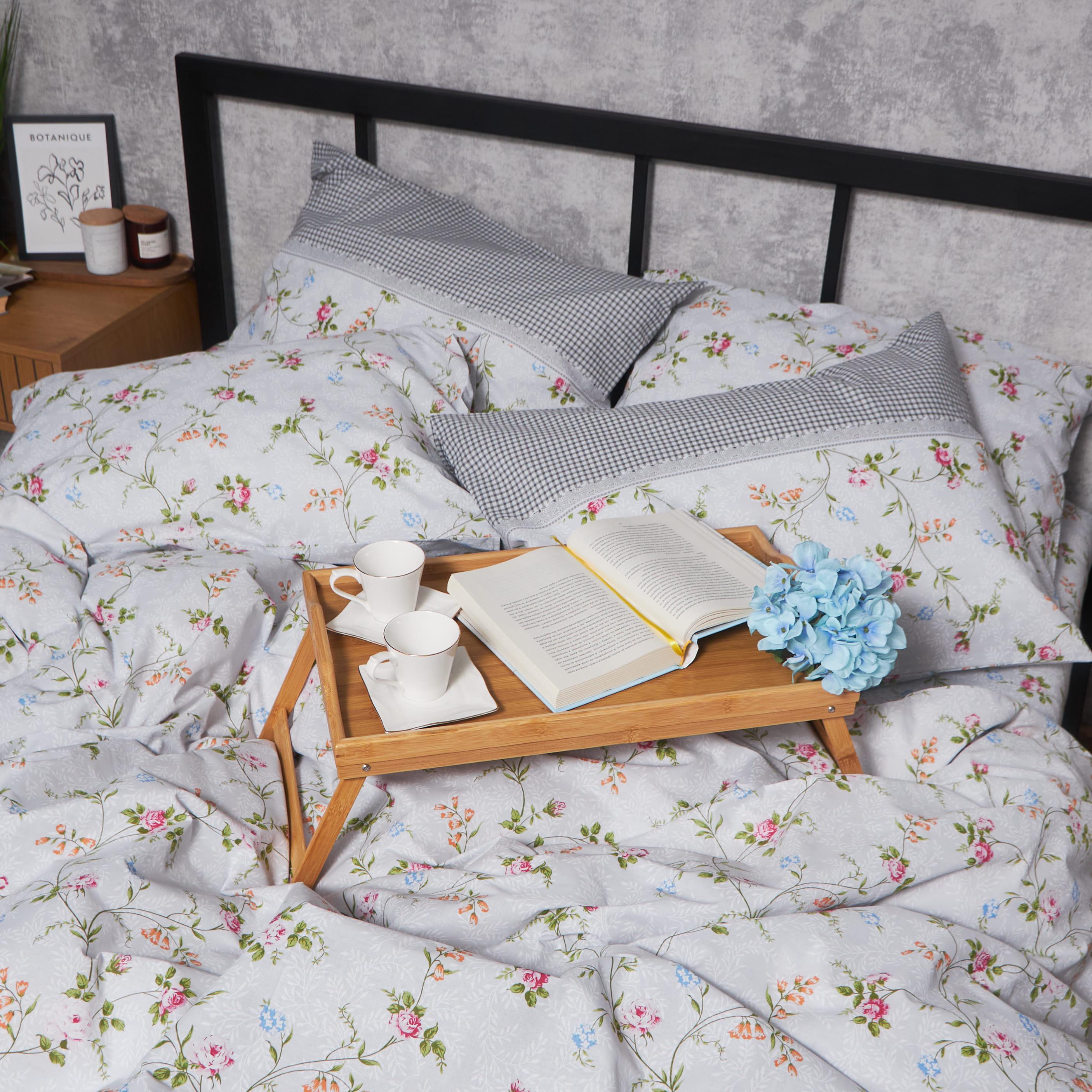 Набір наволочок Moon&Star Gold Люкс Romantic Bloom бязь 50х70 м/2 шт. (MS-840000927) - фото 3