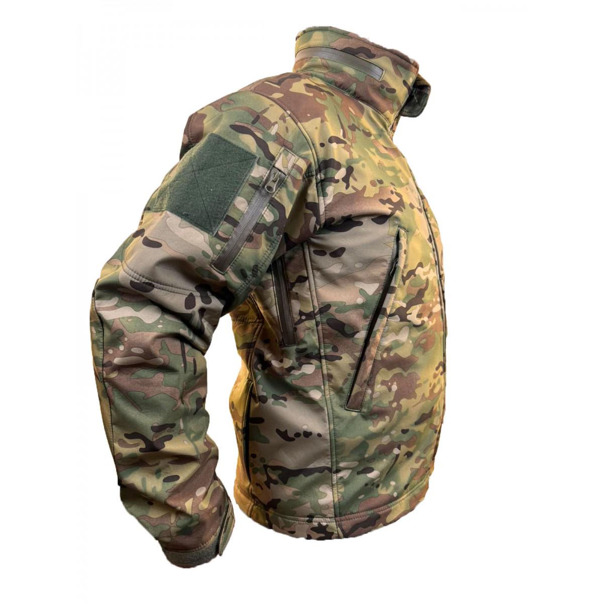 Куртка Pancer Soft Shell із фліс кофтою р. 44 Мультикам (357581244) - фото 6 Куртка Pancer Soft Shell із фліс кофтою р. 44 Мультикам (357581244) - фото 6