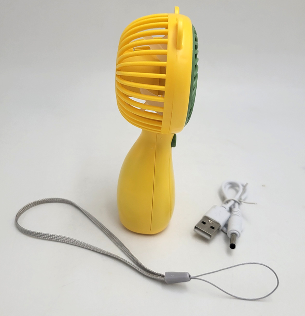 Вентилятор ручной Handy Mini Fan JX-998 с ручкой d 6 см Желтый (ML-04462-4) - фото 5 Вентилятор ручной Handy Mini Fan JX-998 с ручкой d 6 см Желтый (ML-04462-4) - фото 5