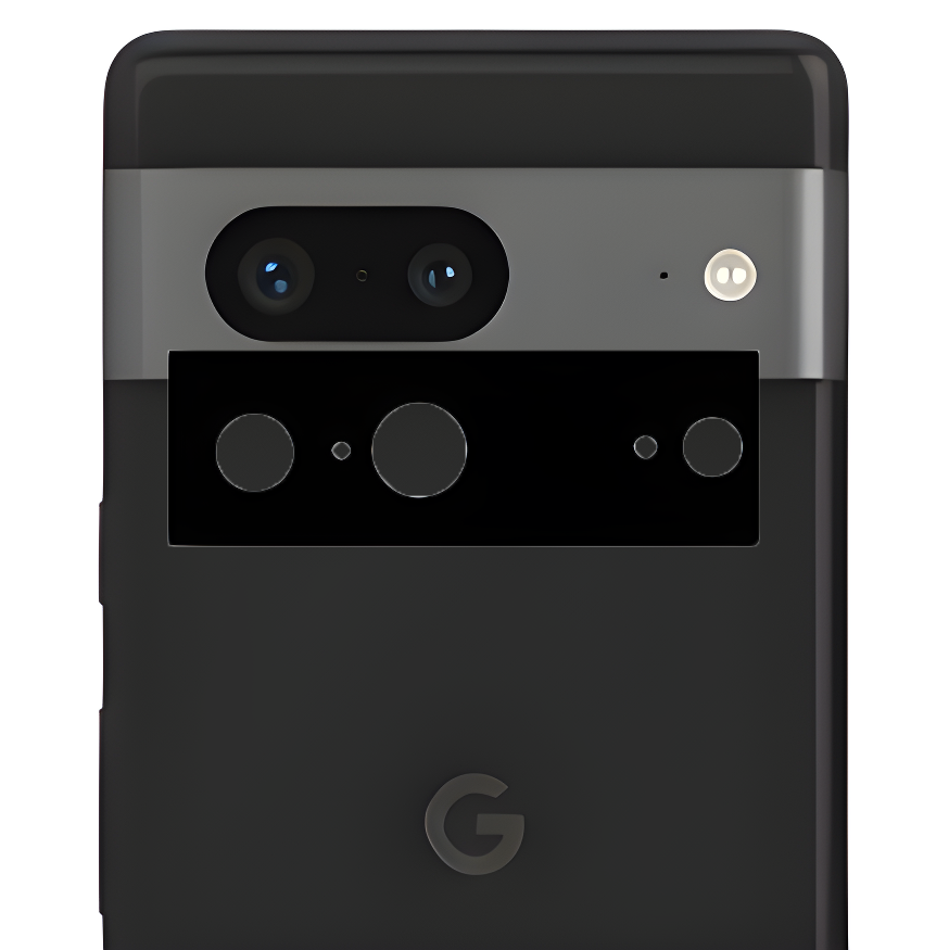 Защитное стекло на камеру PHENVEL для Google Pixel 7 Черный (2019669474)