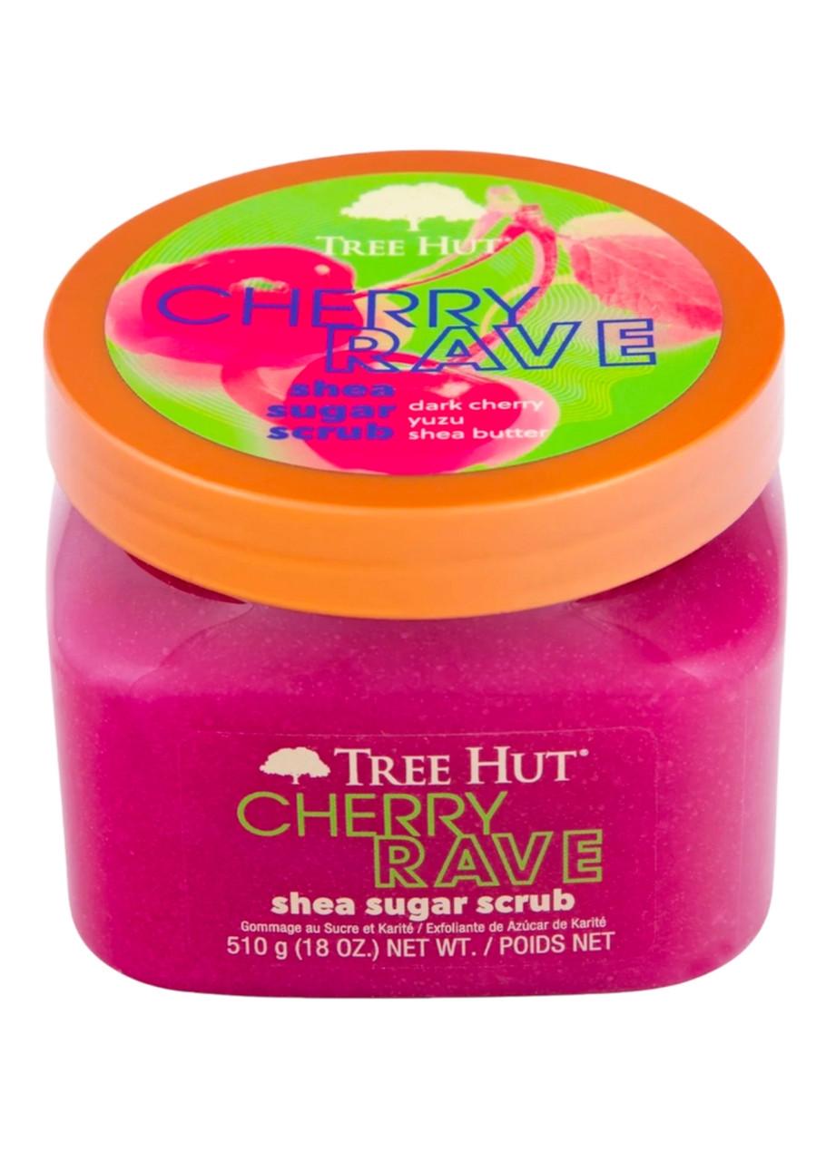 Скраб для тіла Tree Hut Cherry Rave Sugar Scrub з олією ши та олією примули вечірньої 510 г (3286)
