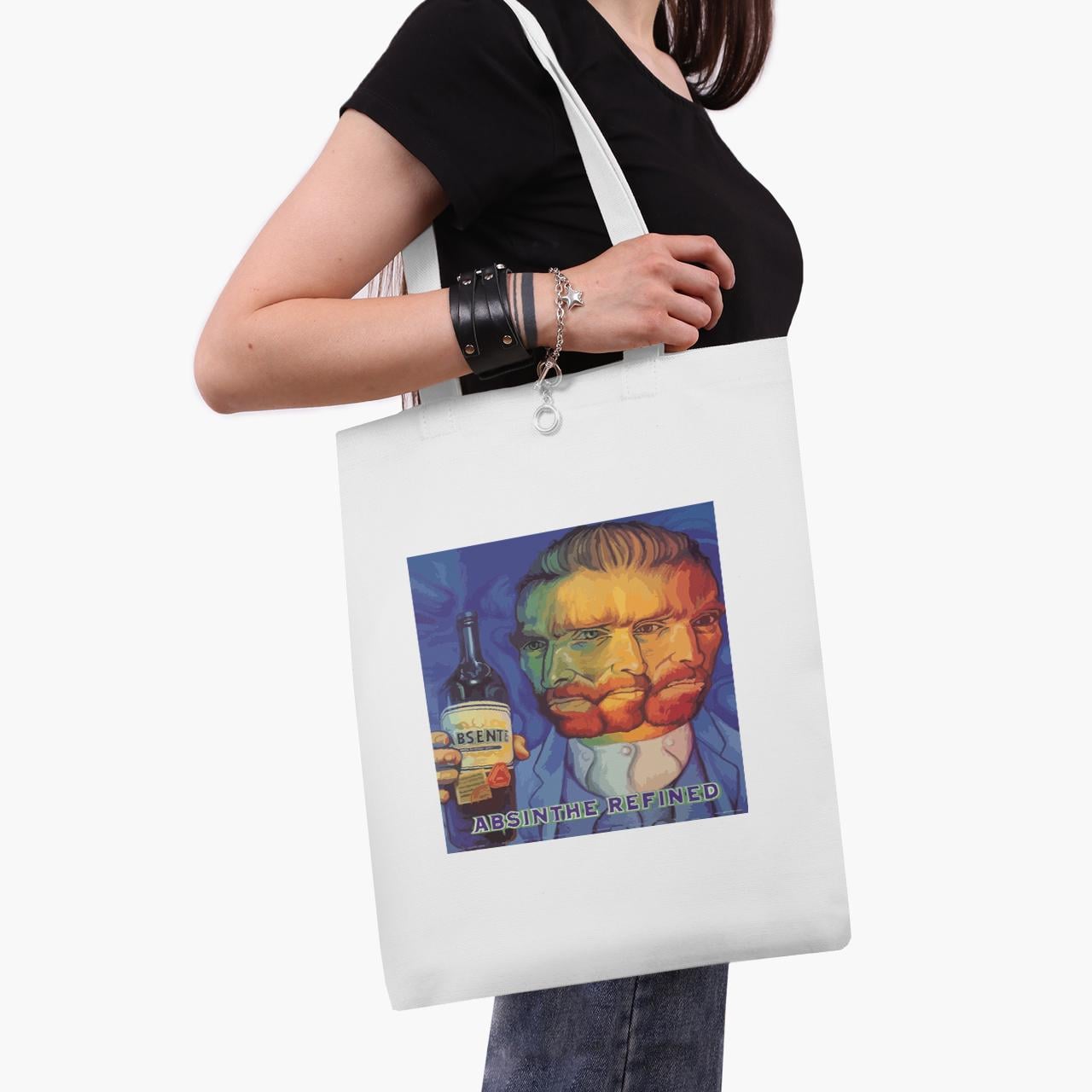 Эко сумка шоппер van Gogh Absine the refined 41x35 см Белый (9227-2957-WT1)
