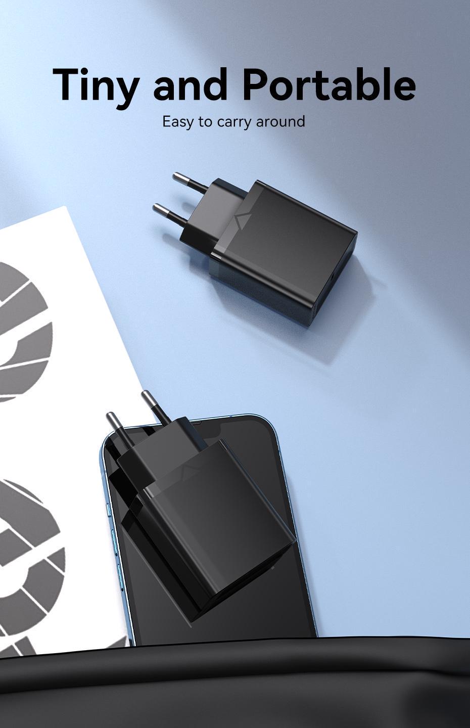 Зарядное устройство для Vention 30W Type-C 2.5A/12V USB-C для iPhone 15/14/13/12 Черный (FAIB0-EU) - фото 13